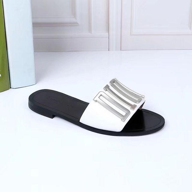 Dior orignal calfskin slide DS0068