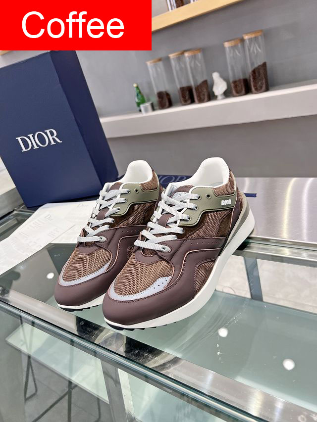 Dior original calfskin&mesh sneaker DS0083 