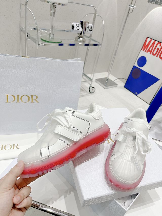 Dior original calfskin&rubber sneaker DS0086