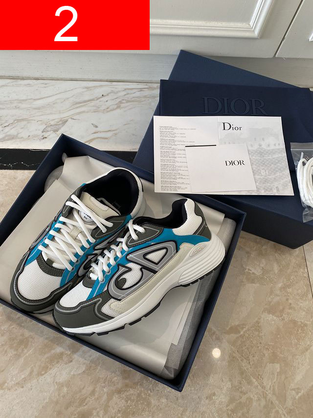 Dior original calfskin&mesh sneaker DS0104