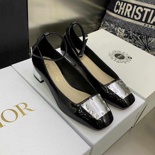 Dior original patent calfskin pump DS0116 black