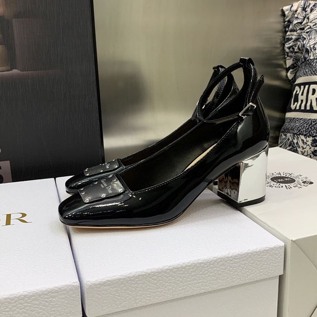 Dior original patent calfskin pump DS0116 black