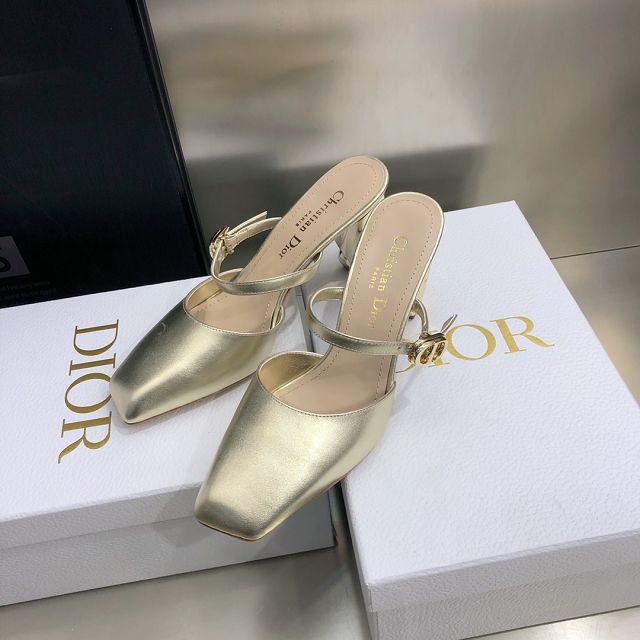 Dior original lambskin 80mm sandal DS0129