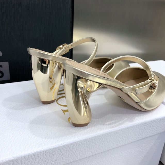 Dior original lambskin 80mm sandal DS0129