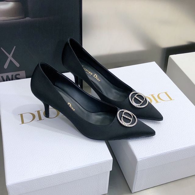 Dior original velvet 70mm pump DS0125