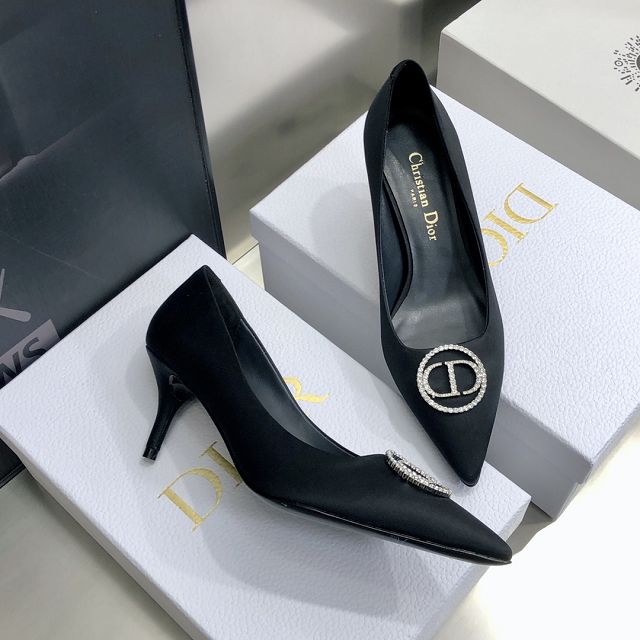 Dior original velvet 70mm pump DS0125