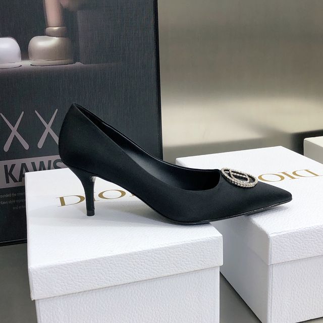 Dior original velvet 70mm pump DS0125