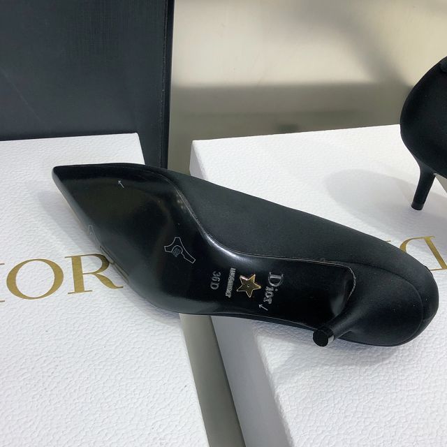 Dior original velvet 70mm pump DS0125