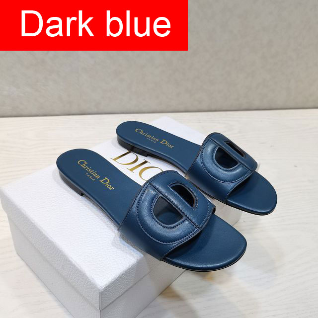 Dior orignal calfskin slide DS0151