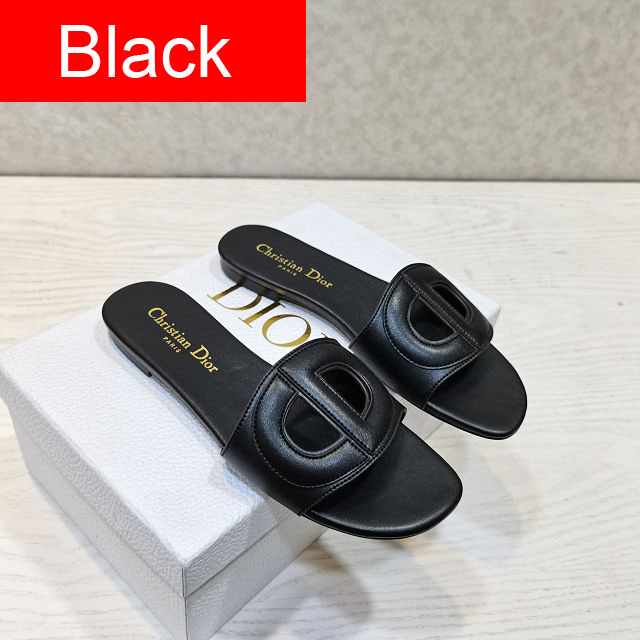 Dior orignal calfskin slide DS0151