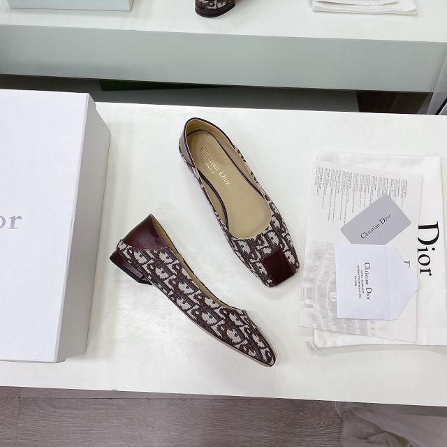 Dior orignal canvas flat DS0140