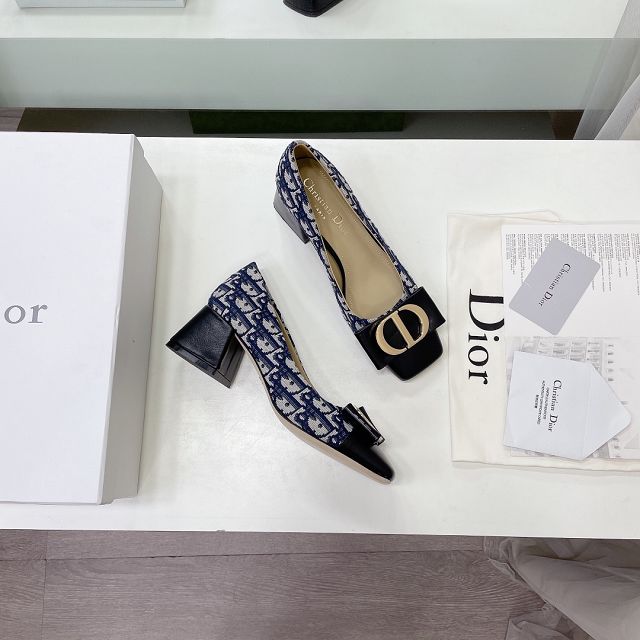 Dior orignal canvas&lambskin flat DS0143