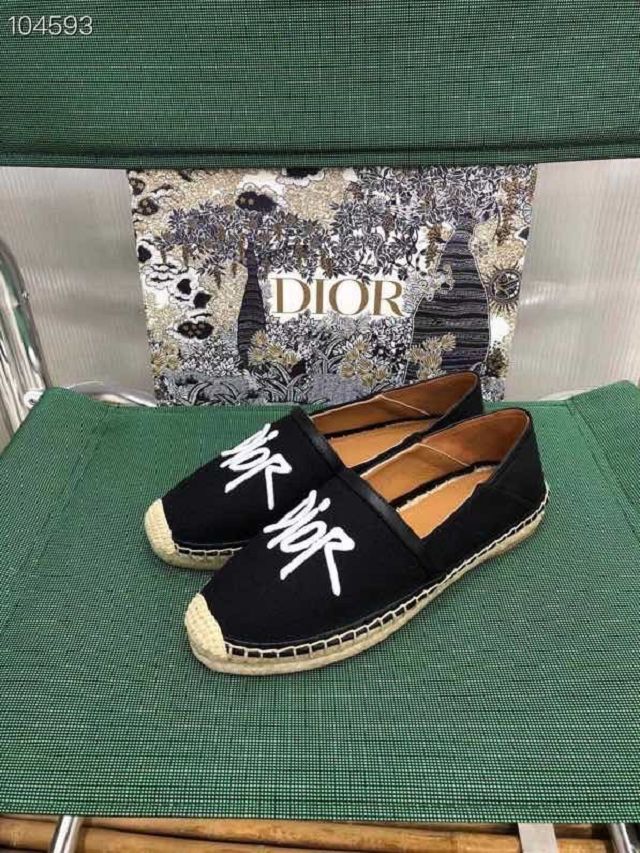 Dior orignal cotton espadrille DS0158