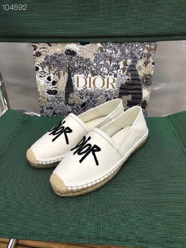 Dior orignal cotton espadrille DS0158