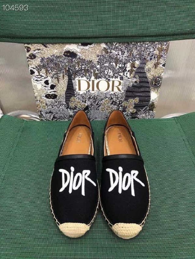 Dior orignal cotton espadrille DS0158