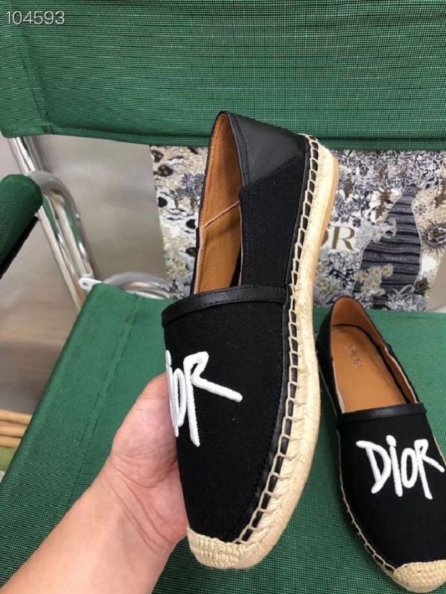 Dior orignal cotton espadrille DS0158