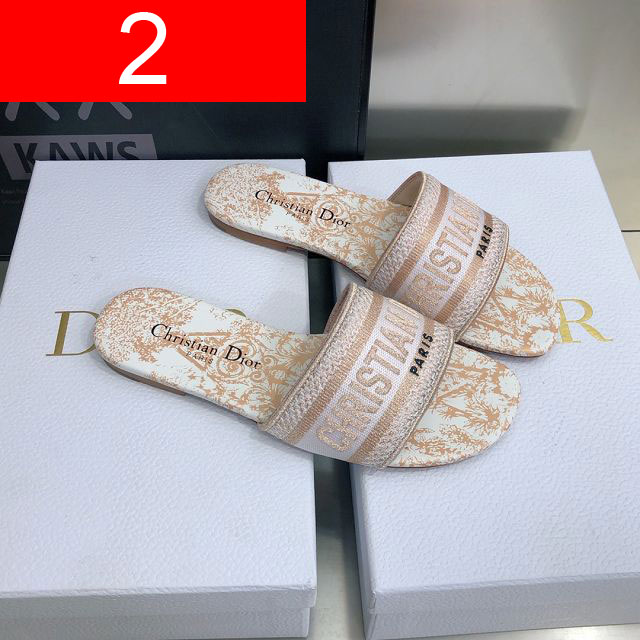 Dior orignal cotton slide DS0131