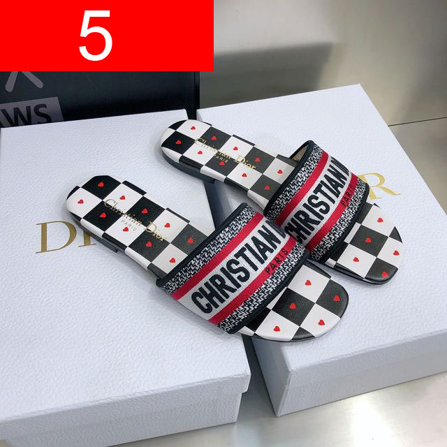 Dior orignal cotton slide DS0131