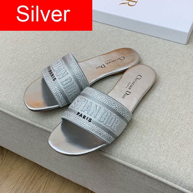 Dior orignal cotton slide DS0134