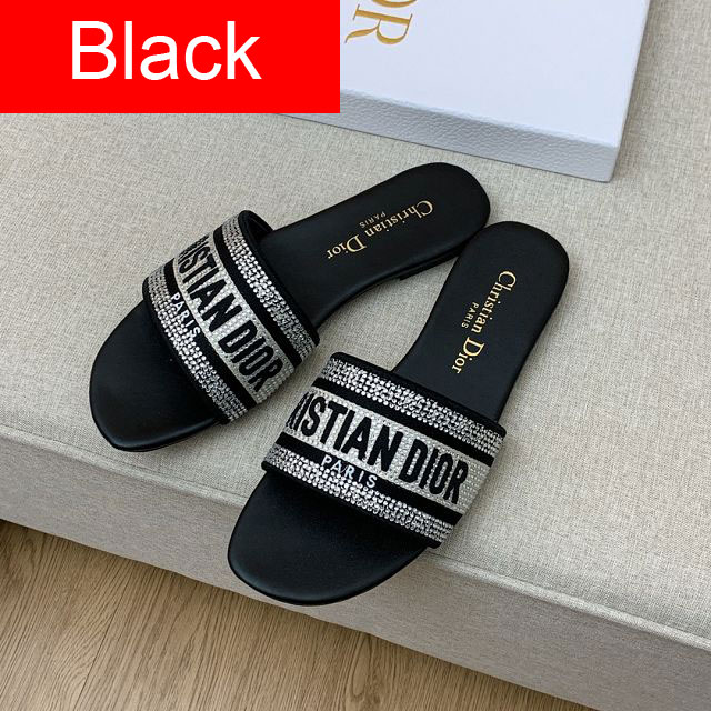 Dior orignal cotton slide DS0134