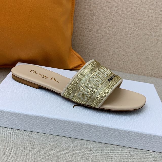 Dior orignal cotton slide DS0134