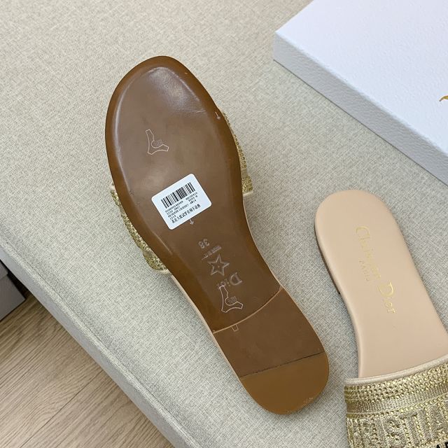 Dior orignal cotton slide DS0134