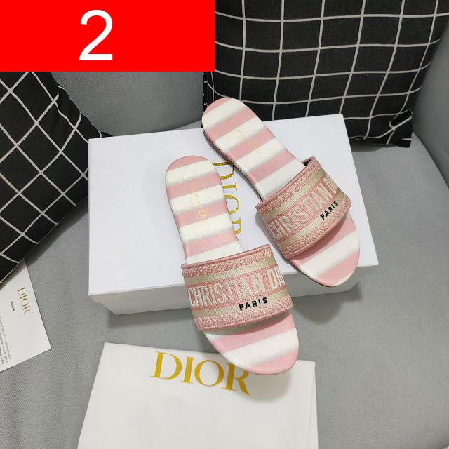 Dior orignal cotton slide DS0135