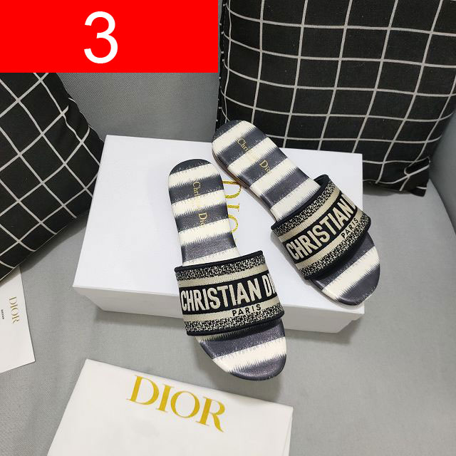 Dior orignal cotton slide DS0135