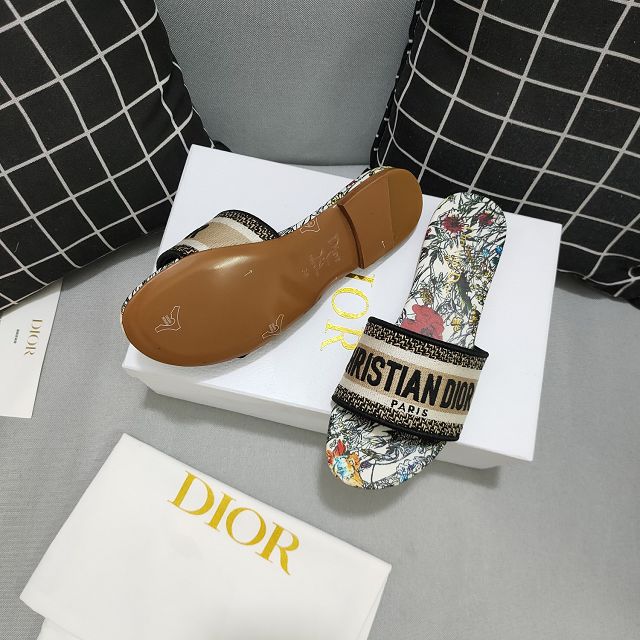 Dior orignal cotton slide DS0135