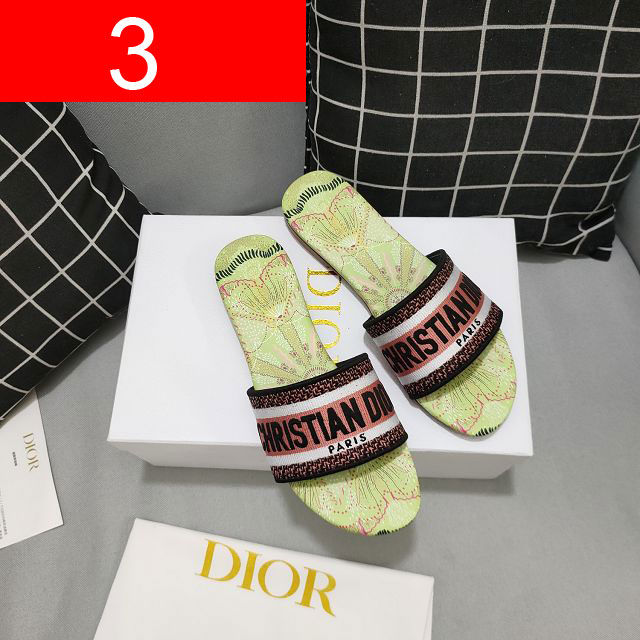 Dior orignal cotton slide DS0136