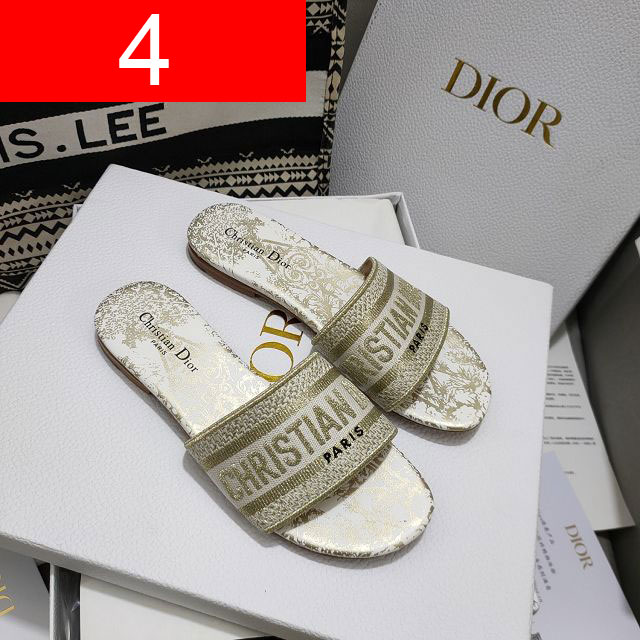 Dior orignal cotton slide DS0136