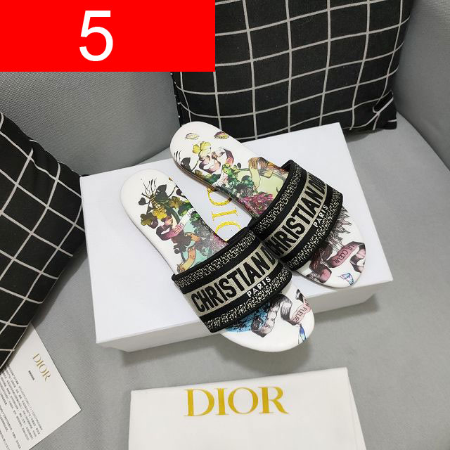 Dior orignal cotton slide DS0136