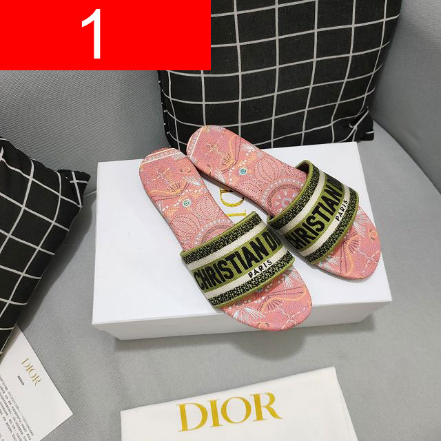 Dior orignal cotton slide DS0137