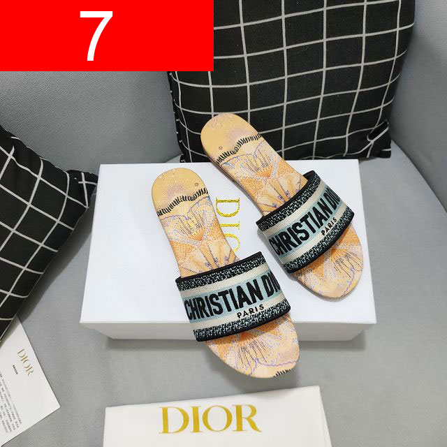 Dior orignal cotton slide DS0137