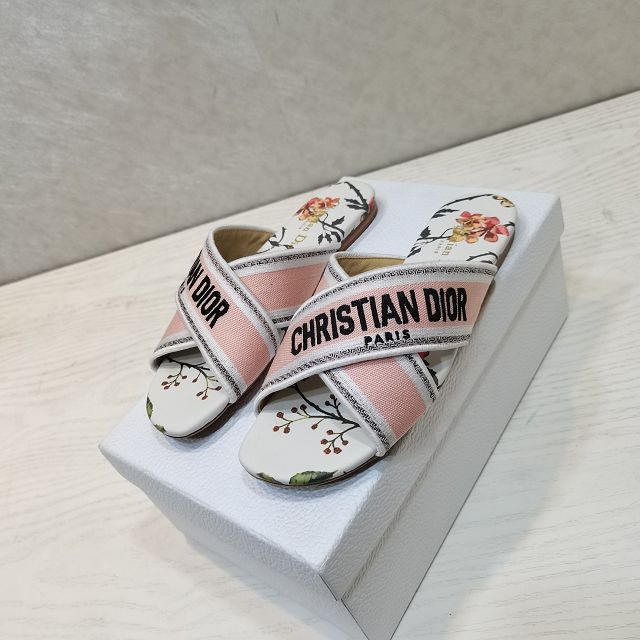 Dior orignal cotton slide DS0156