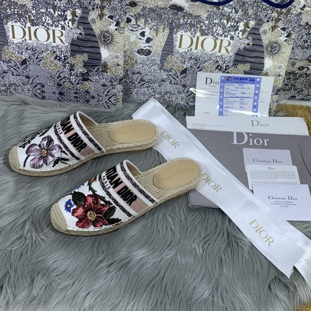 Dior orignal cotton slide DS0166