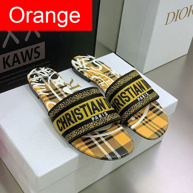 Dior orignal cotton slide DS0168