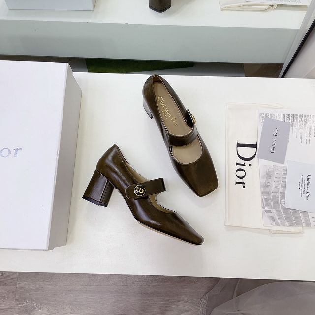 Dior orignal lambskin 55mm pump DS0144