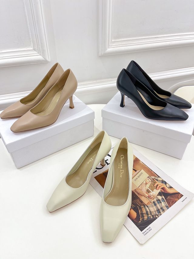 Dior orignal lambskin 80mm pump DS0138