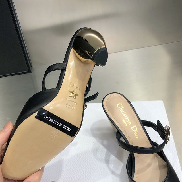 Dior orignal lambskin 90mm sandal DS0145