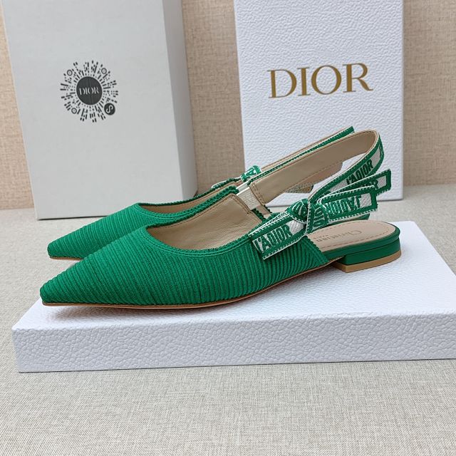 Dior orignal cotton pump DS0205 green