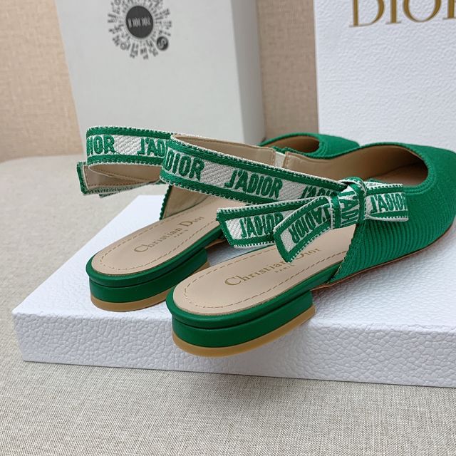 Dior orignal cotton pump DS0205 green