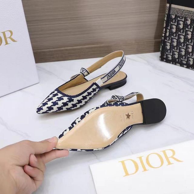 Dior orignal cotton pump DS0206 dakr blue