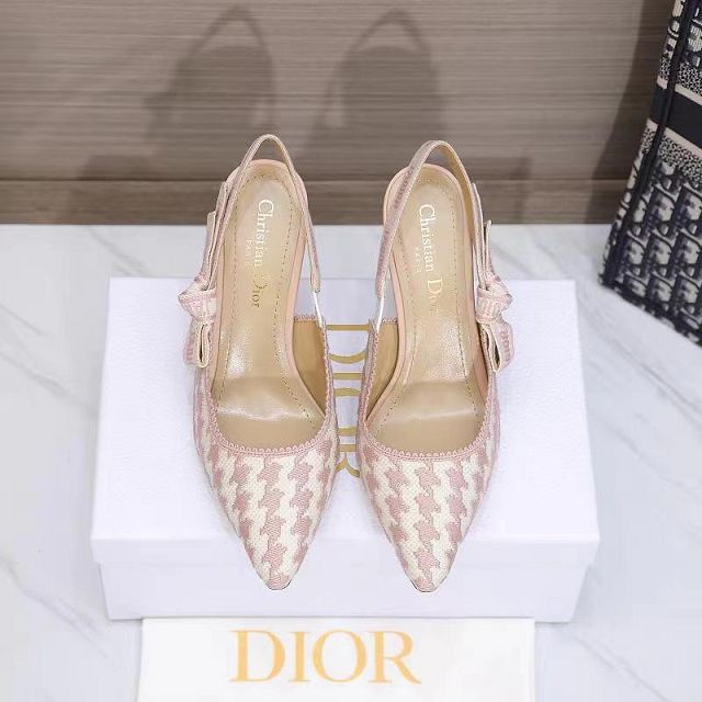 Dior orignal cotton pump DS0206 pink