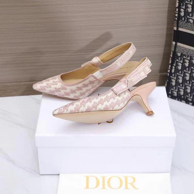 Dior orignal cotton pump DS0206 pink