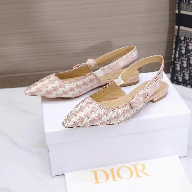 Dior orignal cotton pump DS0206 pink