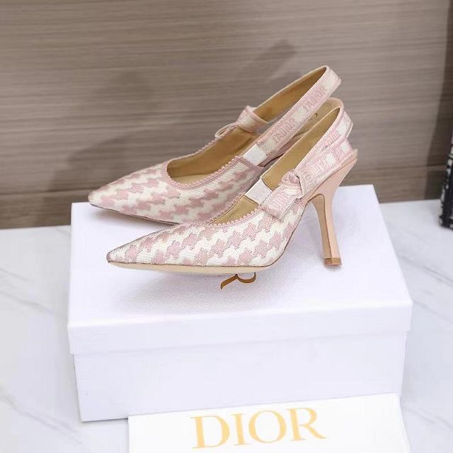 Dior orignal cotton pump DS0206 pink