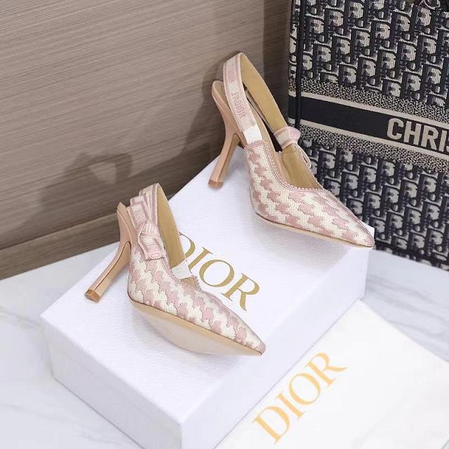 Dior orignal cotton pump DS0206 pink