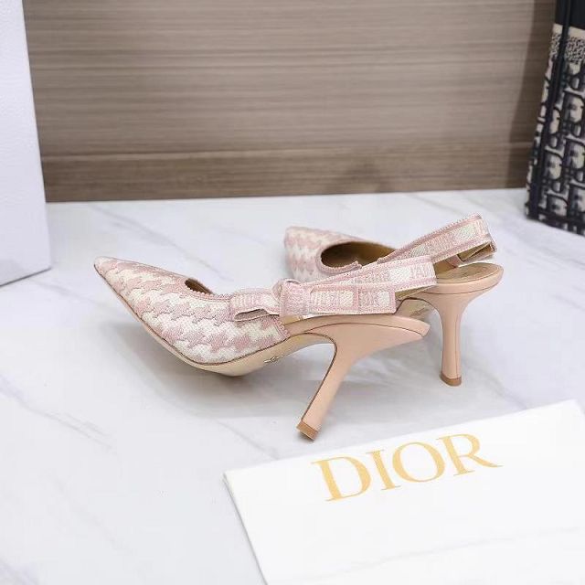 Dior orignal cotton pump DS0206 pink