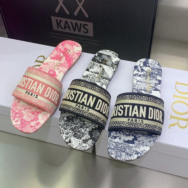 Dior orignal cotton slide DS0171